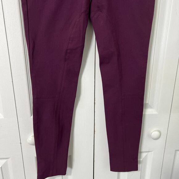 Theory Burgundy Pants Sz 0 - Picture 5 of 9